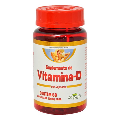 Vitamina 250mg D - 60 Cápsulas