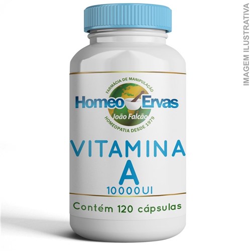 Vitamina a 1000Ui - 120 Cápsulas