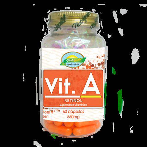 Vitamina a (Retinol) - 60 Cápsulas 550mg