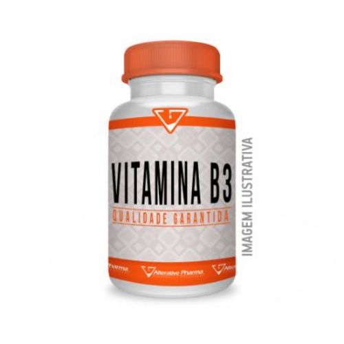 Vitamina B3 (niacina) 500mg - 60 Cápsulas