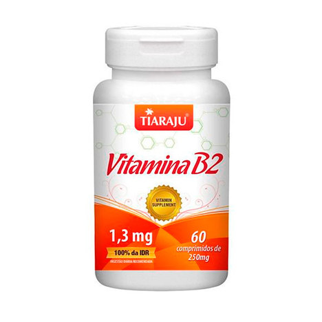 Vitamina B2 Tiaraju 60 Comprimidos de 250Mg