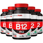 Vitamina B12 5 Unidades De 60 Cápsulas Clinic Mais