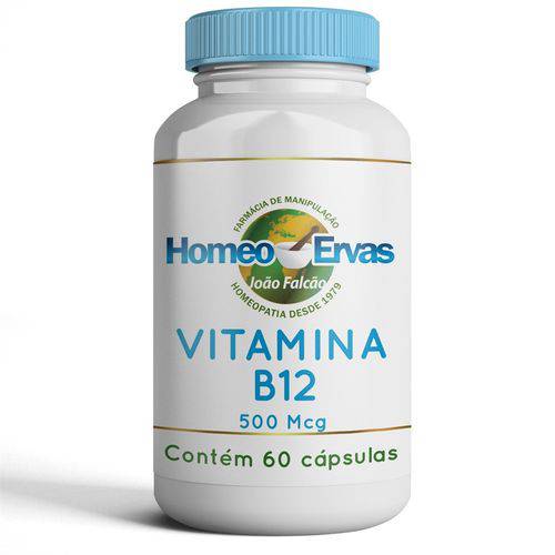 Vitamina B12 500Mcg - 60 CÁPSULAS
