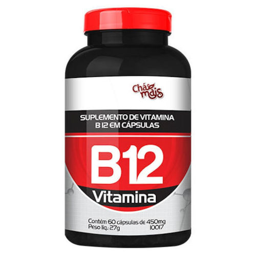 Vitamina B12 500mg 60 Cápsulas