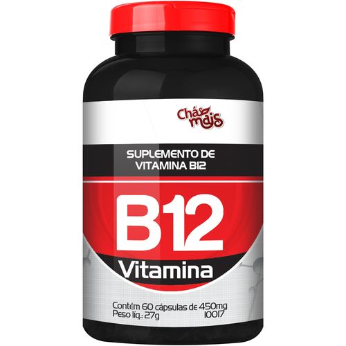 Vitamina B12 60 Cápsulas de 500mg