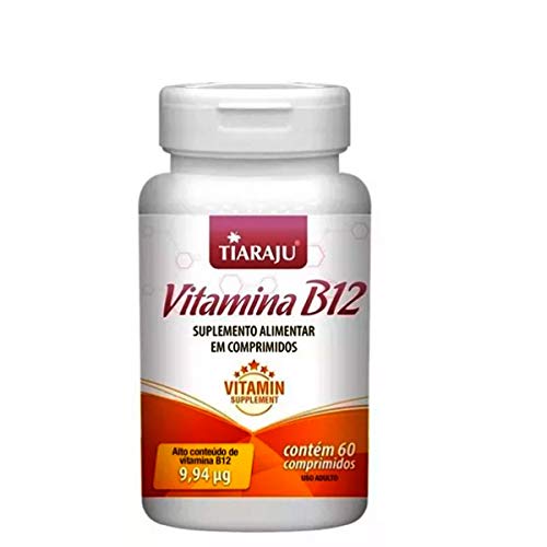 Vitamina B12 Tiaraju 60 Comprimidos de 9,94mg