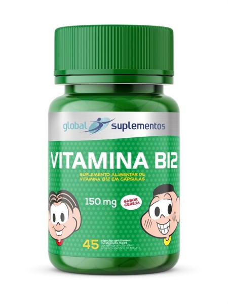 Vitamina B12 Turma da Mônica - Global Nutrtion