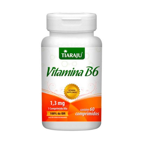 Vitamina B6 Tiaraju 60 Comprimidos de 250Mg