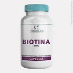 Vitamina B7 Biotina 5mg 60 Cápsula