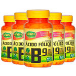 Vitamina B9 (Ácido Fólico) 5X60 Cápsulas Unilife