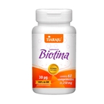 Vitamina Biotina Tiaraju 60 Comprimidos De 250mg