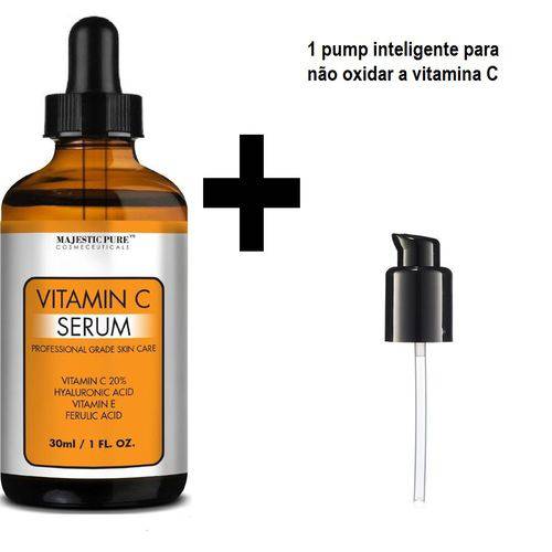 Vitamina C 20% Majestic Pure + Pump - 30 Ml