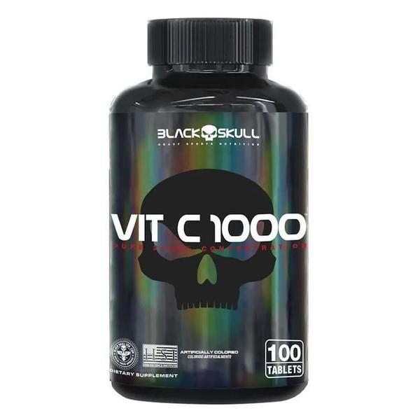 Vitamina C 100 Tabs - Black Skull