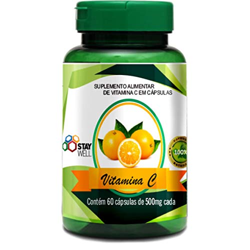 Vitamina C 500-60 Cápsulas - Stay Well