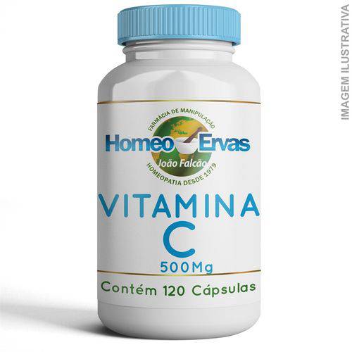 Vitamina C 500mg - 120 Cápsulas