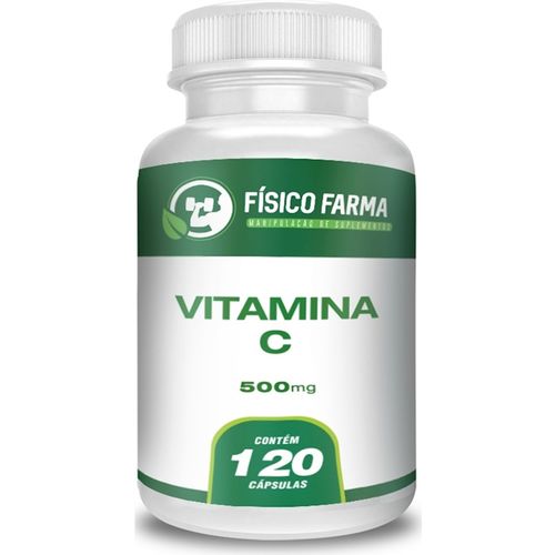 Vitamina C 500mg 120 Cápsulas