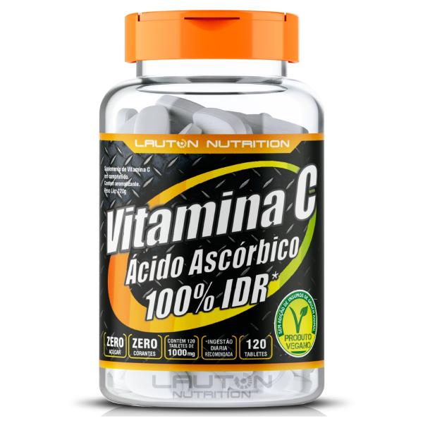 Vitamina C 100% Idr 120 Comprimidos Lauton