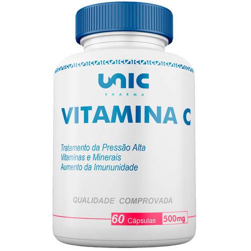 Vitamina C 500mg 60 Caps Unicpharma