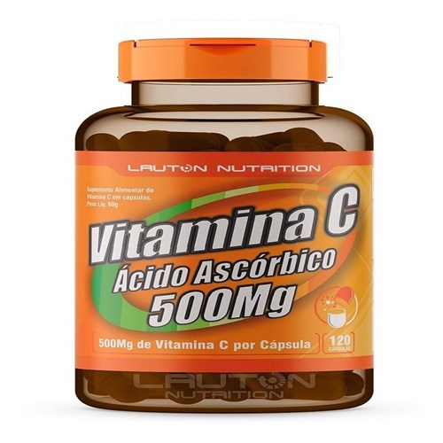 Vitamina C 500Mg 60 Capsulas - Lauton