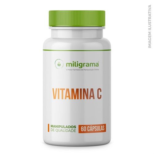 Vitamina C 500mg Cápsulas - 60 Cápsulas