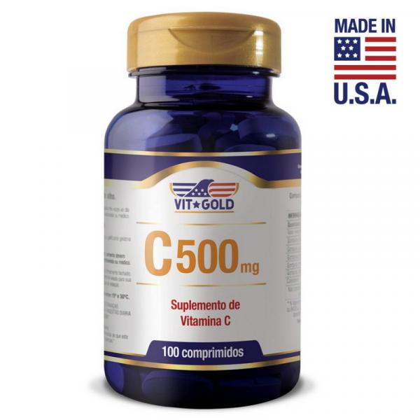 Vitamina C 500mg Vitgold 100 Comp
