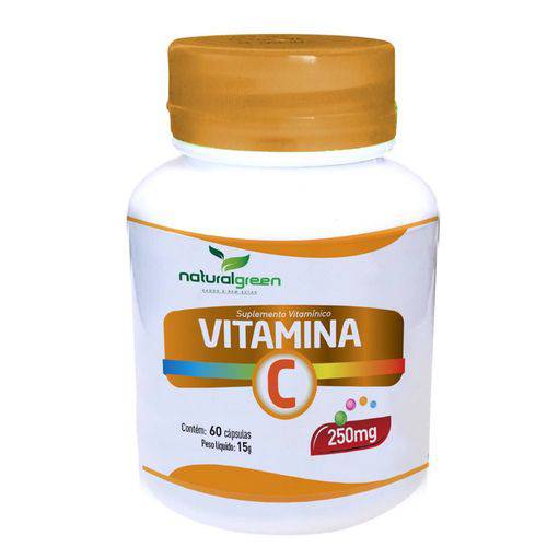 Vitamina C 250mg com 60 Cápsulas