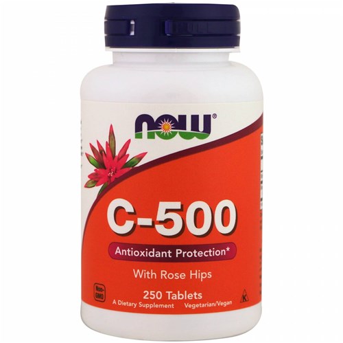 Vitamina C - C-500 100 Tabletes - Now Sports