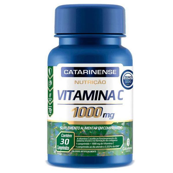 Vitamina C Catarinense 1000mg 30 Comprimidos