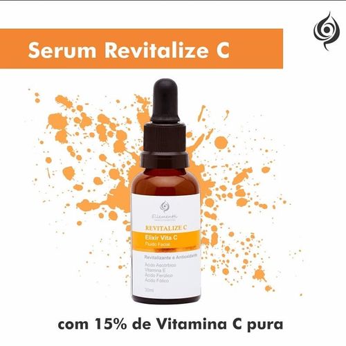 Vitamina C Facial 15% de Vitamina C Pura Elixir Revitalize C 30 Ml