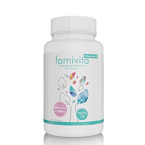 Vitamina C Famivita - 60 Cápsulas - 250mg