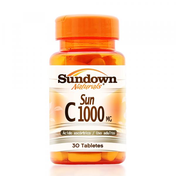 Vitamina C Sundown Naturals C 1000mg 30 Comprimidos
