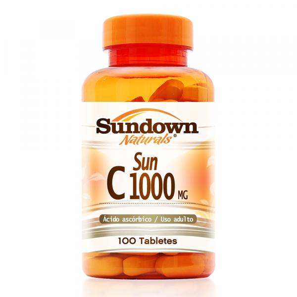 Vitamina C Sundown Naturals C 1000mg 100 Comprimidos