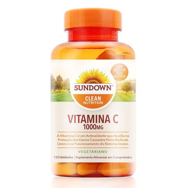 Vitamina C Sundown Sun C 1000mg C/ 133 Comprimidos