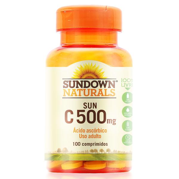 Vitamina C Sundown Sun C 500mg C/ 100 Comprimidos