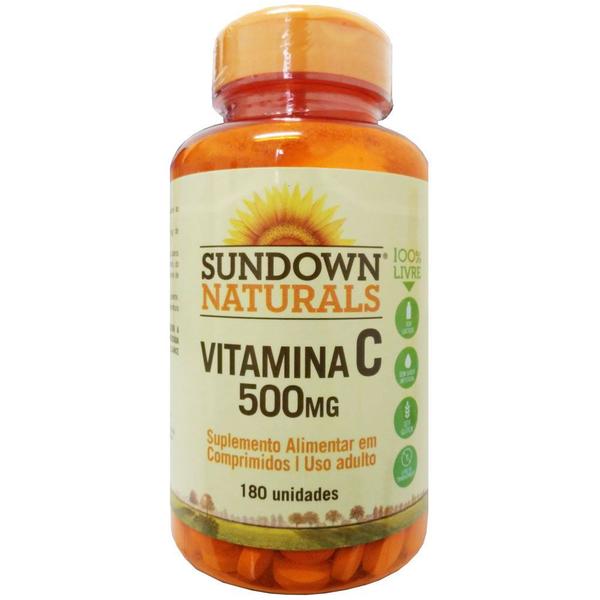 Vitamina C Sundown Sun C 500mg C/ 180 Comprimidos