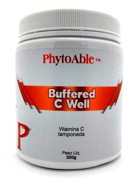 Vitamina C Tamponada Buffered C Well PhytoAble Pote com 350g