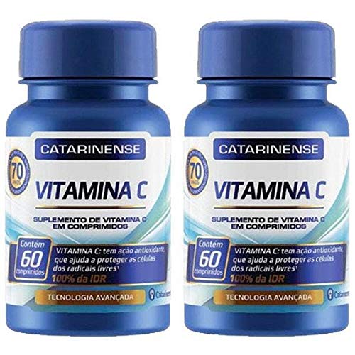 Vitamina C - 2 Unidades de 60 Comprimidos - Catarinense