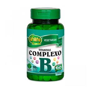 Vitamina Complexo B Unilife - 60 Comprimidos 500mh