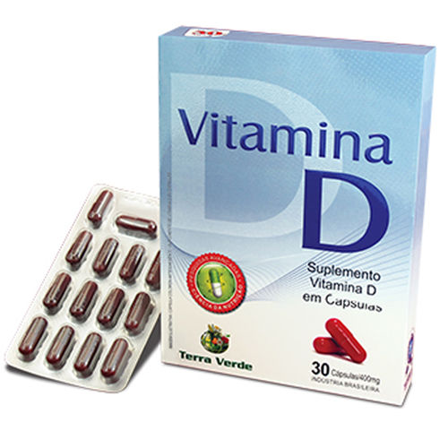 Vitamina D 30 Cápsulas 400mg Terra Verde