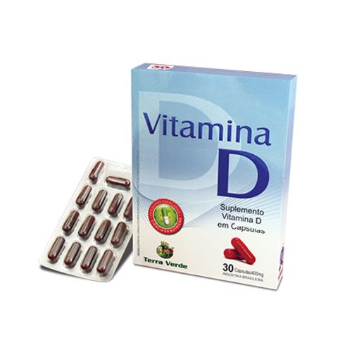 Vitamina D 30 Cápsulas - Terra Verde