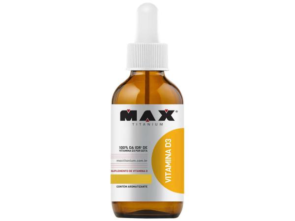 Vitamina D3 30 Ml Laranja - Max Titanium