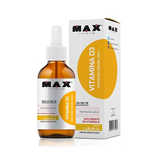 Vitamina D3 30 Ml - Max Titanium