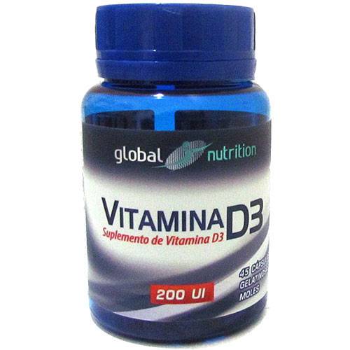 Vitamina D3 200 U.I - 45 Cápsulas