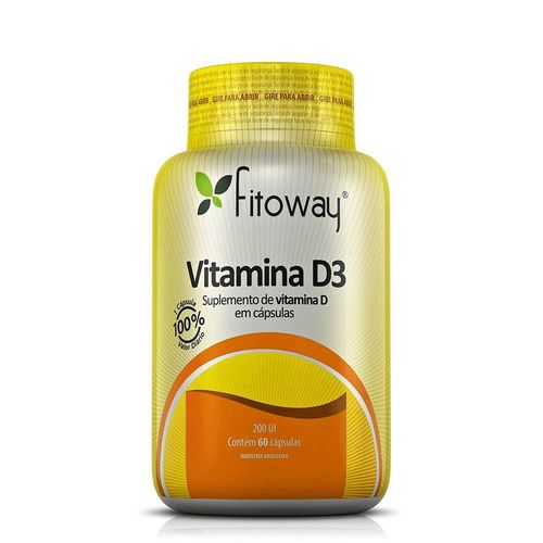 Vitamina D3 200 UI 60 Cáps