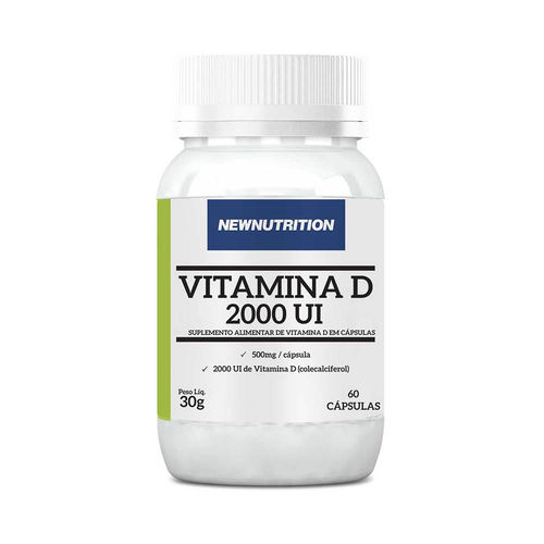 Vitamina D 2.000 Ui - 60 Cápsulas