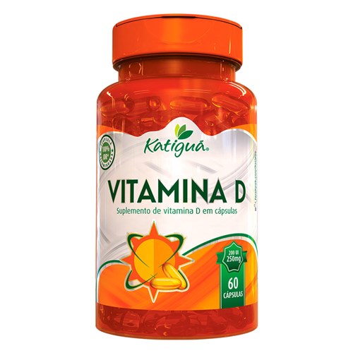 Vitamina D (200Ui) 60 Cápsulas - Katiguá Katigua
