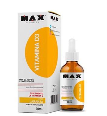 Vitamina D3 30mL Max Titanium