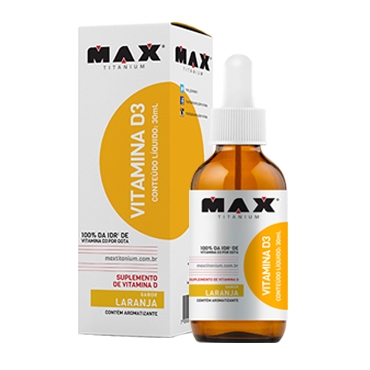 Vitamina D3 30ml Max Titanium