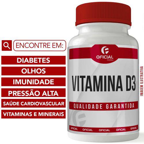 Vitamina D3 10.000ui 60 Cápsulas - Of