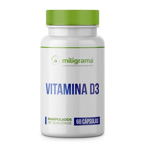 Vitamina D3 5.000Ui 60 Cápsulas